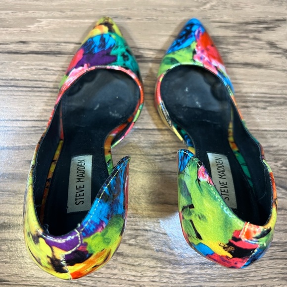 Steve‎ Madden Women's Groovi, Floral Multi Size 8 - Picture 13 of 15